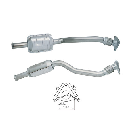 DPF és Magnaflow katalizátorok konkrét típushoz Magnaflow Katalizátor RENAULT | race-shop.hu