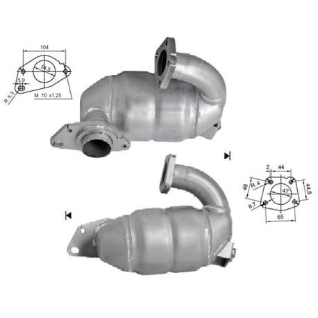 DPF és Magnaflow katalizátorok konkrét típushoz Magnaflow Katalizátor RENAULT | race-shop.hu