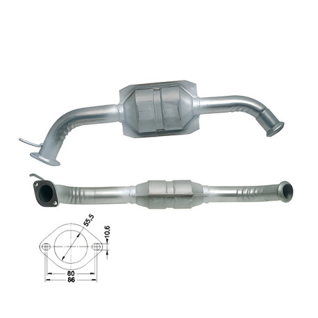 DPF és Magnaflow katalizátorok konkrét típushoz Magnaflow Katalizátor RENAULT | race-shop.hu