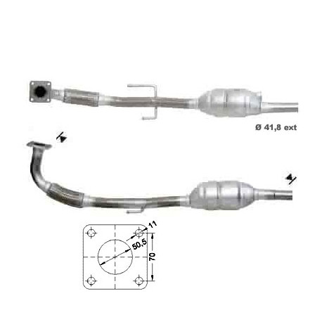 DPF és Magnaflow katalizátorok konkrét típushoz Magnaflow Katalizátor SEAT VOLKSWAGEN | race-shop.hu