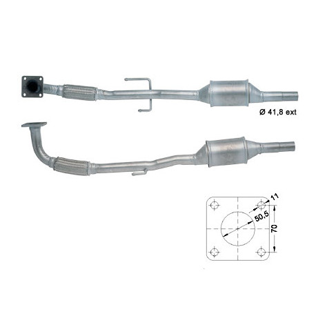 DPF és Magnaflow katalizátorok konkrét típushoz Magnaflow Katalizátor SEAT VOLKSWAGEN | race-shop.hu
