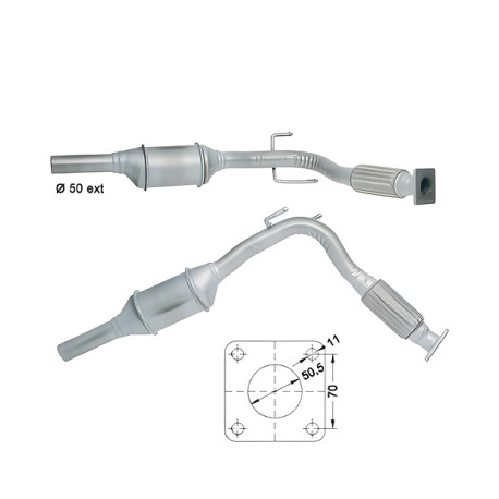 DPF és Magnaflow katalizátorok konkrét típushoz Magnaflow Katalizátor SEAT VOLKSWAGEN | race-shop.hu