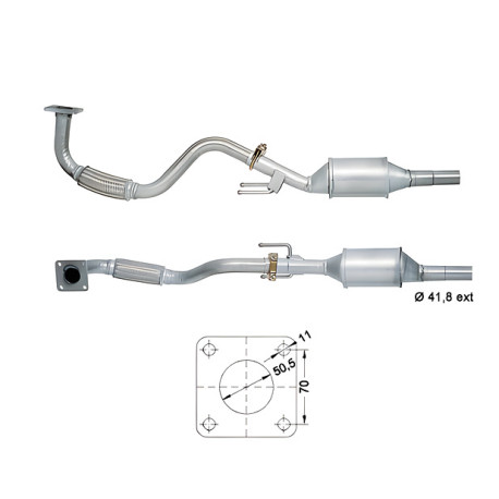 DPF és Magnaflow katalizátorok konkrét típushoz Magnaflow Katalizátor SEAT VOLKSWAGEN | race-shop.hu