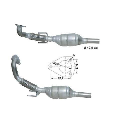 DPF és Magnaflow katalizátorok konkrét típushoz Magnaflow Katalizátor SEAT VOLKSWAGEN | race-shop.hu