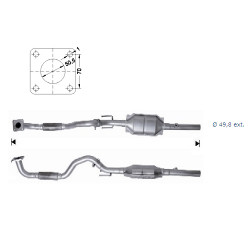 Magnaflow Katalizátor SEAT VOLKSWAGEN