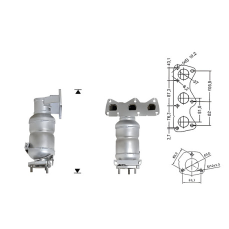 DPF és Magnaflow katalizátorok konkrét típushoz Magnaflow Katalizátor SKODA VOLKSWAGEN | race-shop.hu