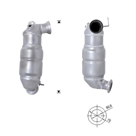 DPF és Magnaflow katalizátorok konkrét típushoz Magnaflow Katalizátor SMART SMART | race-shop.hu