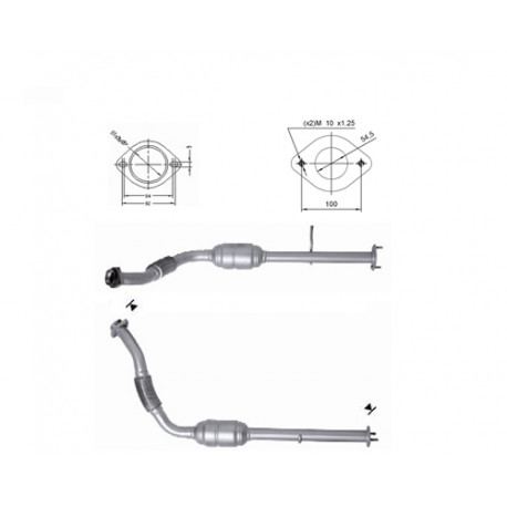 DPF és Magnaflow katalizátorok konkrét típushoz Magnaflow Katalizátor SSANG YONG | race-shop.hu