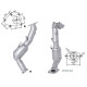 DPF és Magnaflow katalizátorok konkrét típushoz Magnaflow Katalizátor SUBARU | race-shop.hu