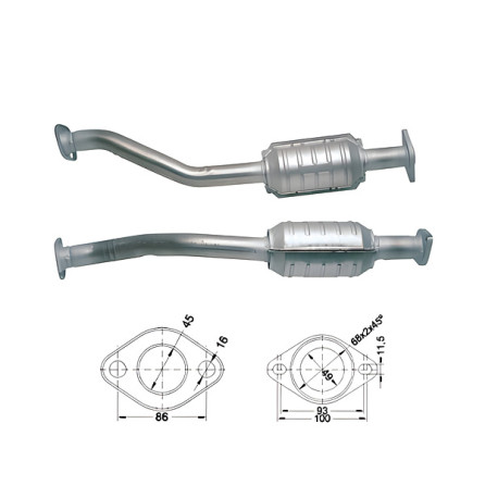 DPF és Magnaflow katalizátorok konkrét típushoz Magnaflow Katalizátor SUZUKI | race-shop.hu