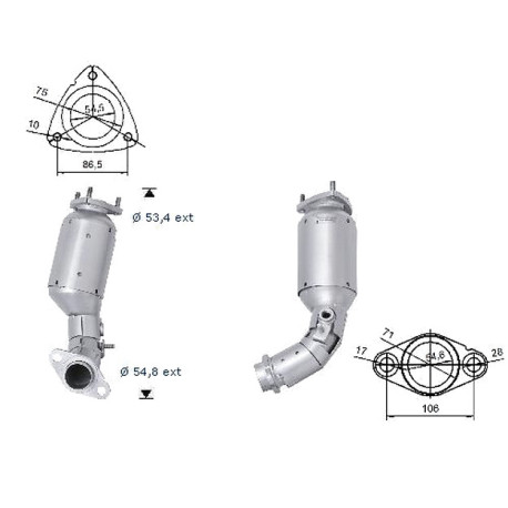 DPF és Magnaflow katalizátorok konkrét típushoz Magnaflow Katalizátor SUZUKI | race-shop.hu