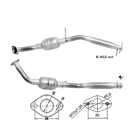 DPF és Magnaflow katalizátorok konkrét típushoz Magnaflow Katalizátor SUZUKI | race-shop.hu