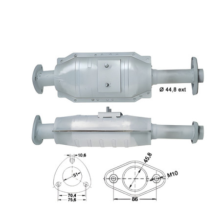 DPF és Magnaflow katalizátorok konkrét típushoz Magnaflow Katalizátor SUZUKI | race-shop.hu