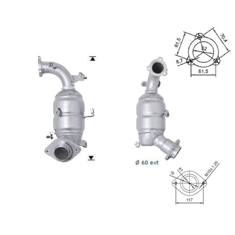 DPF és Magnaflow katalizátorok konkrét típushoz Magnaflow Katalizátor TOYOTA | race-shop.hu