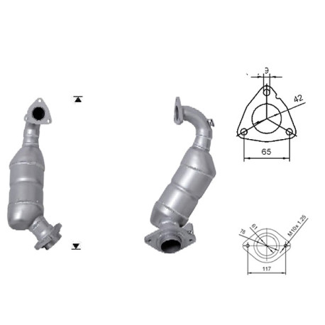 DPF és Magnaflow katalizátorok konkrét típushoz Magnaflow Katalizátor TOYOTA | race-shop.hu