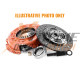 Kuplung és lendkerék Xtreme Performance KTY28025-1A Clutch Kit Xtreme Outback Heavy Duty Organic | race-shop.hu