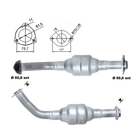 DPF és Magnaflow katalizátorok konkrét típushoz Magnaflow Katalizátor TOYOTA | race-shop.hu