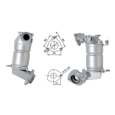 DPF és Magnaflow katalizátorok konkrét típushoz Magnaflow Katalizátor TOYOTA | race-shop.hu