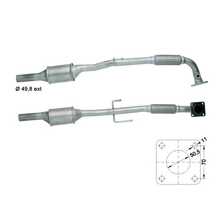 DPF és Magnaflow katalizátorok konkrét típushoz Magnaflow Katalizátor VOLKSWAGEN | race-shop.hu