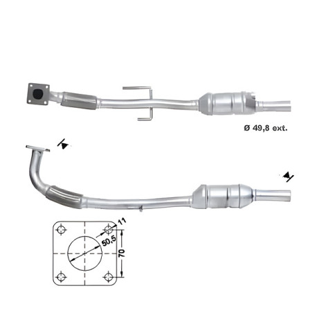 DPF és Magnaflow katalizátorok konkrét típushoz Magnaflow Katalizátor VOLKSWAGEN | race-shop.hu