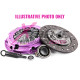 Kuplung és lendkerék Xtreme Performance KSZ19017-1A Clutch Kit Xtreme Performance Heavy Duty Organic 170Nm | race-shop.hu