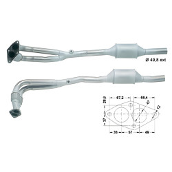 Magnaflow Katalizátor VOLKSWAGEN