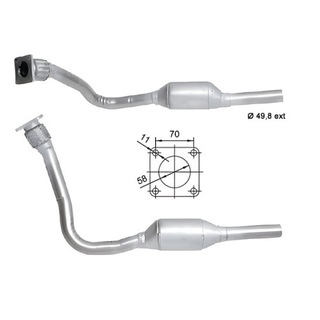 DPF és Magnaflow katalizátorok konkrét típushoz Magnaflow Katalizátor VOLKSWAGEN | race-shop.hu