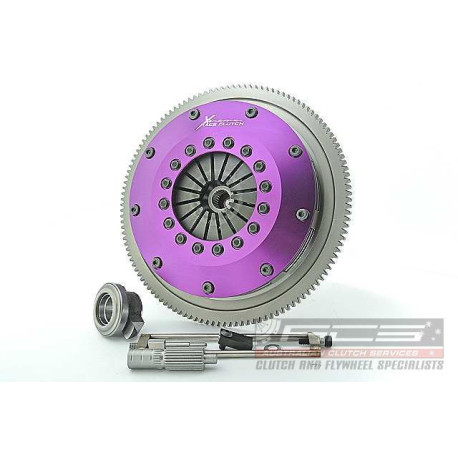 Kuplung és lendkerék Xtreme Performance KSU20520-2E Xtreme Performance 200mm Rigid Ceramic Twin Plate Clutch Kit Incl Flywheel 1200Nm | race-shop.hu