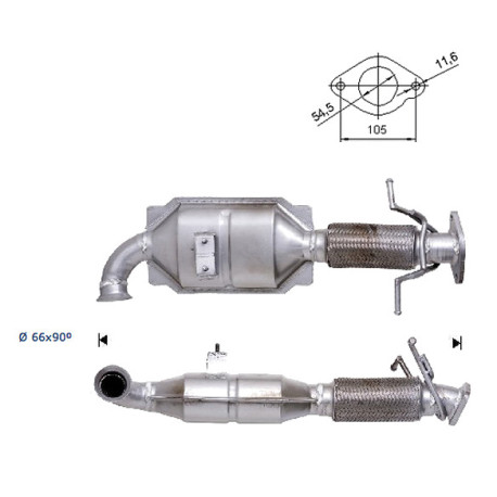 DPF és Magnaflow katalizátorok konkrét típushoz Magnaflow Katalizátor VOLVO | race-shop.hu