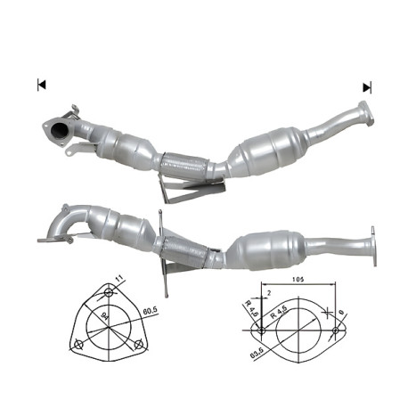 DPF és Magnaflow katalizátorok konkrét típushoz Magnaflow Katalizátor VOLVO | race-shop.hu