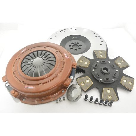 Kuplung és lendkerék Xtreme Performance KNI28596-1BX Clutch Kit Xtreme Outback Extra Heavy Duty Sprung Ceramic Incl Flywheel 1140Nm 1300Kg Upgrade Kit | race-shop.hu