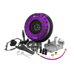 KNI23582-2A Xtreme Performance 230mm Sprung hub Organic Twin Plate Clutch Kit Incl Flywheel 1000Nm