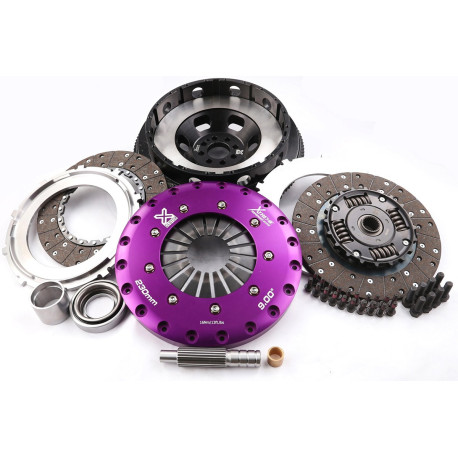 Kuplung és lendkerék Xtreme Performance KNI23561-2A Xtreme Performance 230mm Sprung hub Organic Twin Plate Clutch Kit Incl Flywheel 1000Nm | race-shop.hu