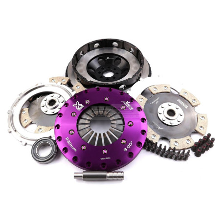 Kuplung és lendkerék Xtreme Performance KNI23543-2E Xtreme Performance 230mm Rigid Ceramic Twin Plate Clutch Kit Incl Flywheel 1800Nm | race-shop.hu