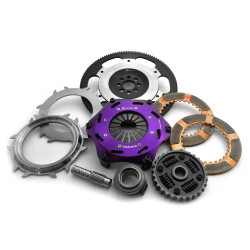 KNI18525-2B Xtreme Performance 184mm Sprung Ceramic Twin Plate Clutch Kit Incl Flywheel 1220Nm