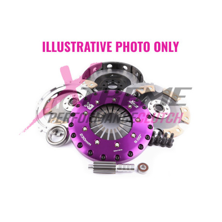 Kuplung és lendkerék Xtreme Performance KNI18520-3E Xtreme Performance 184mm Rigid Ceramic Triplate Plate Clutch Kit Incl Flywheel | race-shop.hu