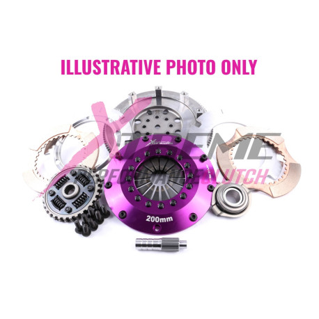 Kuplung és lendkerék Xtreme Performance KMI20525-2B Xtreme Performance 200mm Sprung Ceramic Twin Plate Clutch Kit Incl Flywheel 1200Nm | race-shop.hu