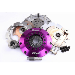 KMI20522-2E Xtreme Performance 200mm Rigid Ceramic Twin Plate Clutch Kit Incl Flywheel 1200Nm