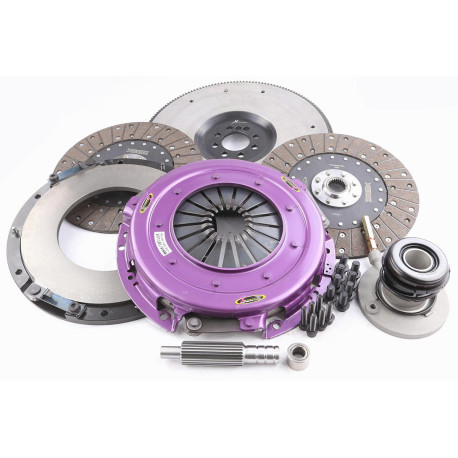 Kuplung és lendkerék Xtreme Performance KGM27635-2G Xtreme Performance 270mm Organic Twin Plate Clutch Kit Incl Flywheel & CSC 1300Nm | race-shop.hu