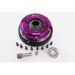 KBM20524-2E Xtreme Performance 200mm Rigid Ceramic Twin Plate Clutch Kit Incl Flywheel 1200Nm