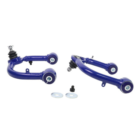 SuperPro SuperPro Front Upper Control Arm Complete Assembly Fixed Offset + Ball Joint +2° Caster for Toyota Land Cruiser, Lexus LX | race-shop.hu