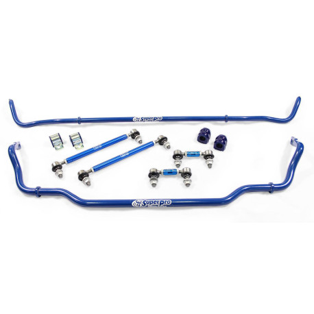 Poliuretán szilentblokkok SuperPro Front & Rear Sway Bar Kit 24mm + 18mm Adjustable for Kia Stinger CK 2017- | race-shop.hu