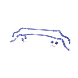SuperPro Front & Rear Sway Bar Kit 27mm + 27mm Adjustable for Mitsubishi Lancer EVO X 2007-2016