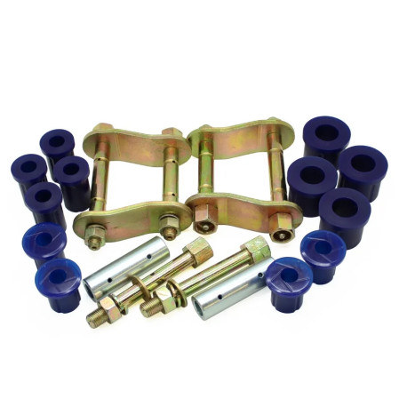 SuperPro SuperPro Rear Greasable Shackle and Bush Kit for Mitsubishi L200/Triton ML, MN 2WD, ML, MN 4WD 2006-2015 | race-shop.hu