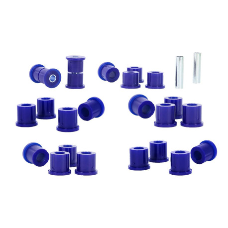 SuperPro SuperPro Front & Rear Leaf Spring Bush Kit for Jeep Wrangler YJ 1986-1995 | race-shop.hu
