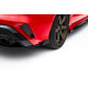 Body kitek és vizuális kiegészítők Street Pro hátsó diffúzor oldallapokkal Audi RS3 Sedan 8Y Facelift (fekete + fényes szárnyak) | race-shop.hu