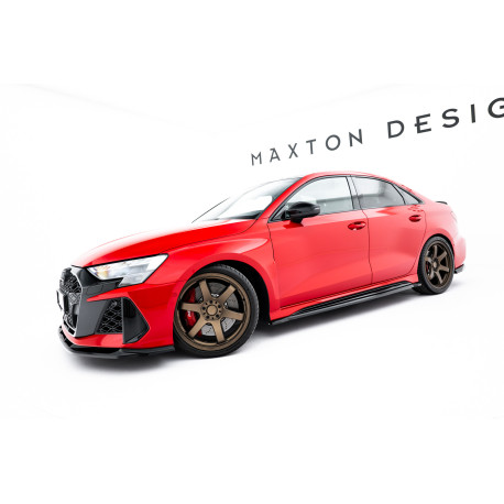 Body kitek és vizuális kiegészítők Splitterszett V.1 Audi RS3 Sedan 8Y Facelift | race-shop.hu