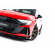 Body kitek és vizuális kiegészítők MAXTON DESIGN első splitter Audi RS3 Sedan 8Y Facelift-hez, fényes fekete, V2 | race-shop.hu