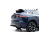 Body kitek és vizuális kiegészítők Hátsó splitter (függőleges rudakkal) Jaguar F-Pace R-Sport Mk1 Facelift | race-shop.hu