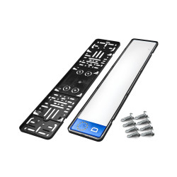 Plexiclick PRO - Rendszámtáblatartó 113mm (2022.9.1-ig - 2023.1.1-től) SÉRÜLT